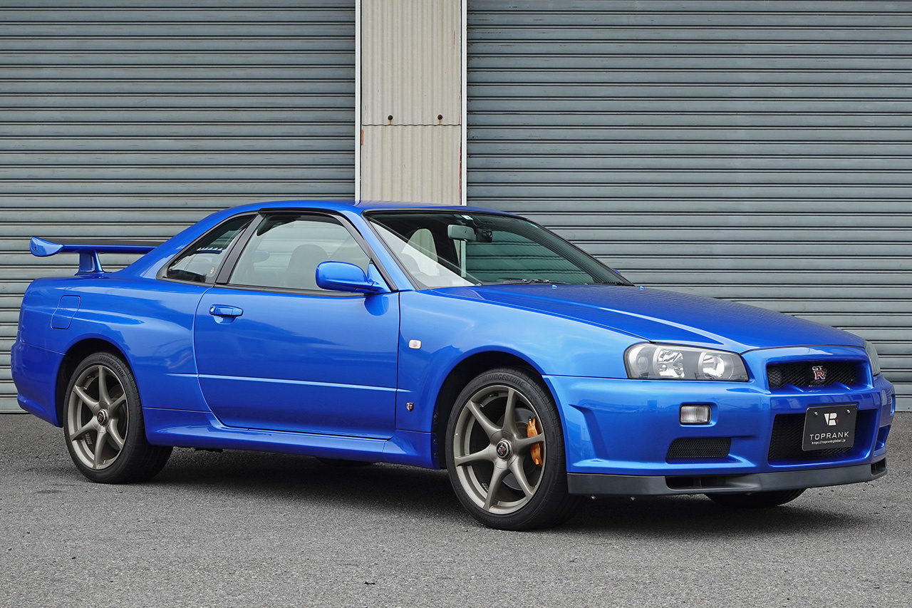 2002 Nissan SKYLINE GT-R Skyline GT-R,BNR34 R34 GTR, ONE OWNER, TV2 BAYSIDE BLUE, LOW MILEAGE