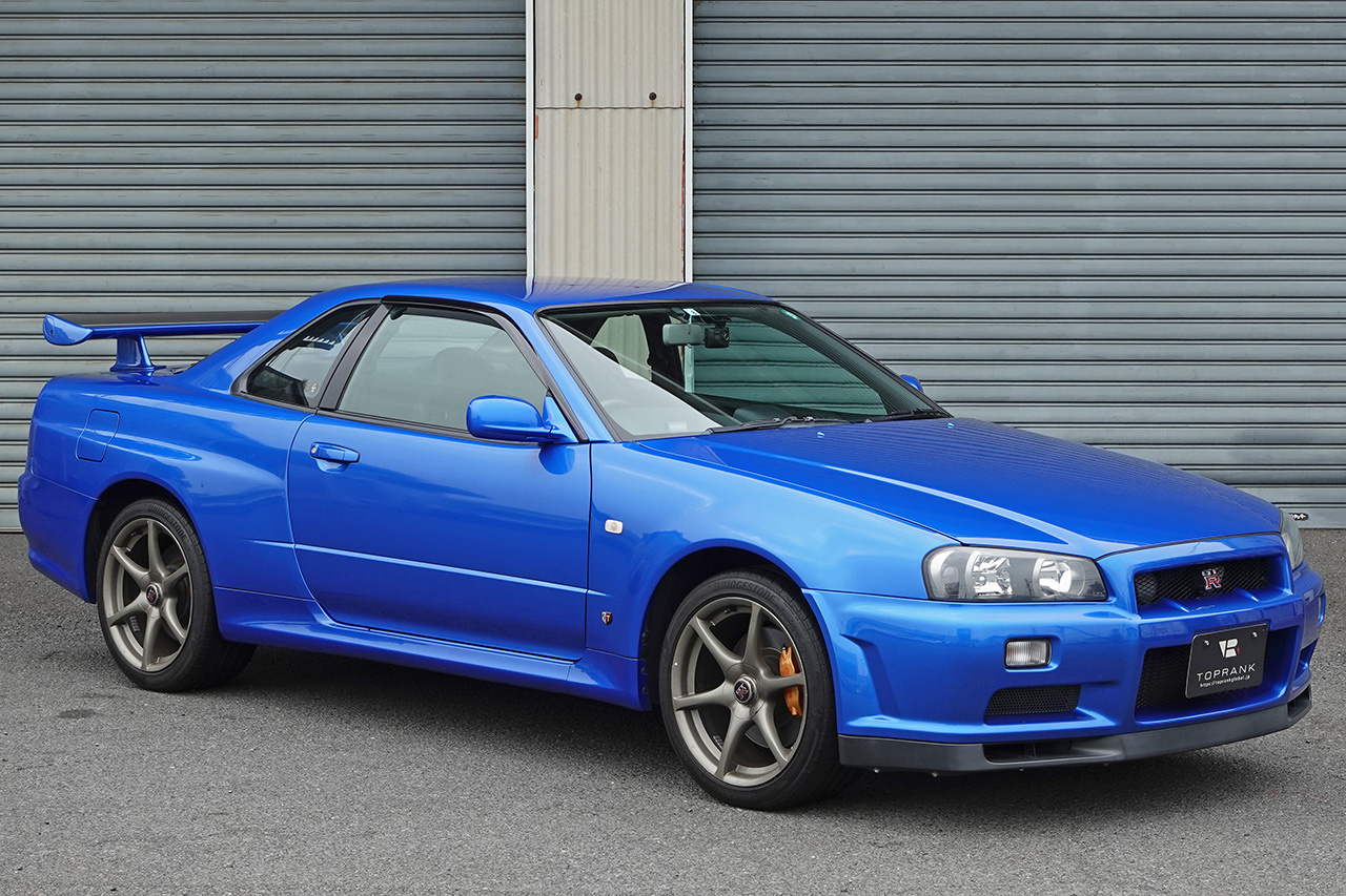 2002 Nissan SKYLINE GT-R Skyline GT-R,BNR34 R34 GTR, ONE OWNER, TV2 BAYSIDE BLUE, LOW MILEAGE