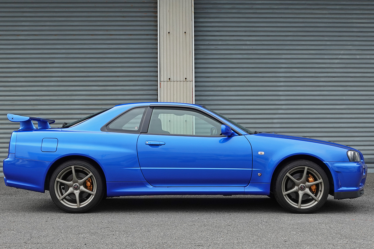 2002 Nissan SKYLINE GT-R Skyline GT-R,BNR34 R34 GTR, ONE OWNER, TV2 BAYSIDE BLUE, LOW MILEAGE