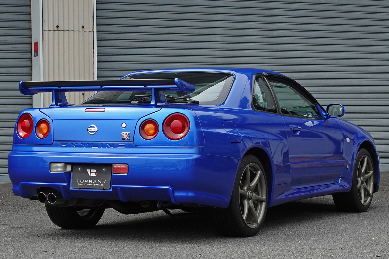 2002 Nissan SKYLINE GT-R Skyline GT-R,BNR34 R34 GTR, ONE OWNER, TV2 BAYSIDE BLUE, LOW MILEAGE