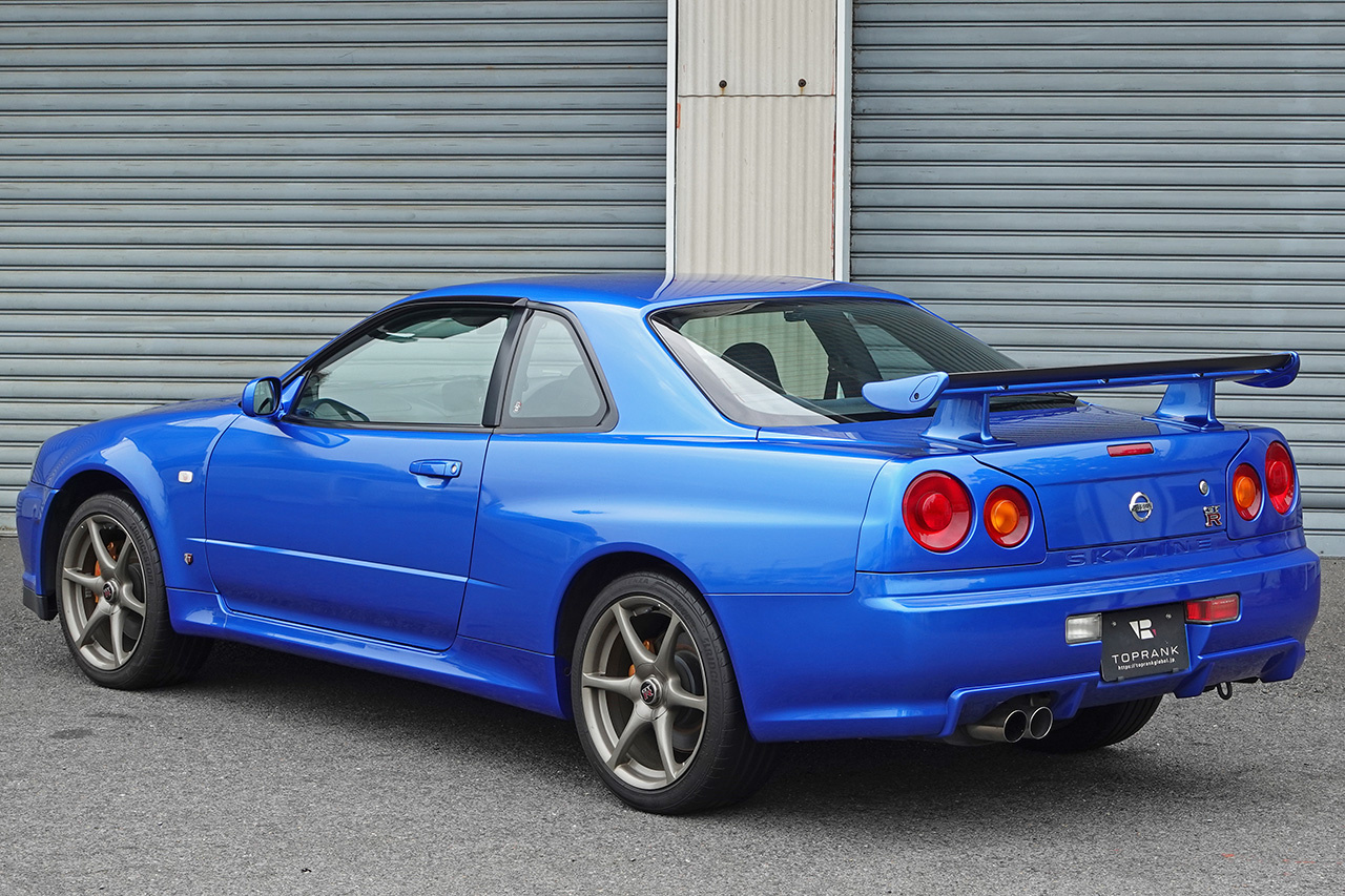 2002 Nissan SKYLINE GT-R Skyline GT-R,BNR34 R34 GTR, ONE OWNER, TV2 BAYSIDE BLUE, LOW MILEAGE