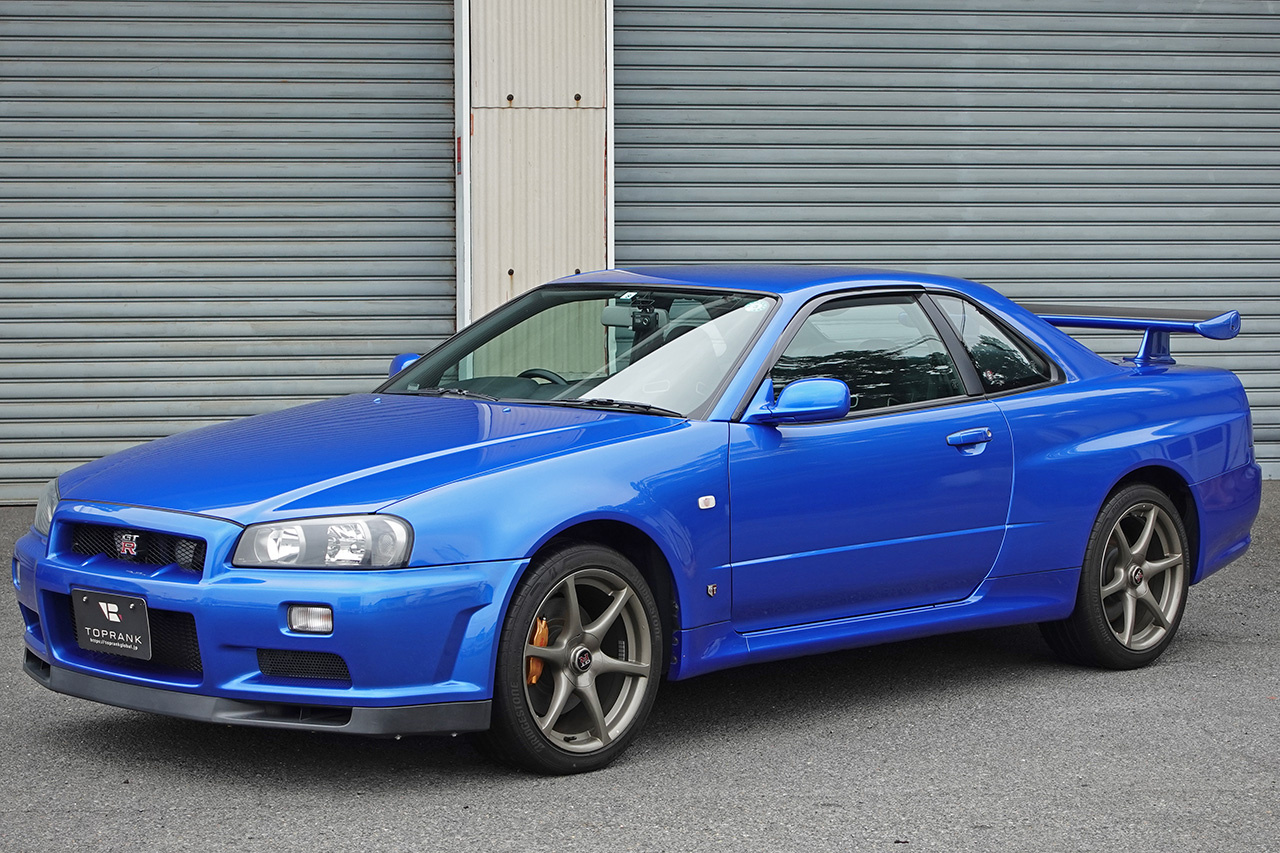 2002 Nissan SKYLINE GT-R Skyline GT-R,BNR34 R34 GTR, ONE OWNER, TV2 BAYSIDE BLUE, LOW MILEAGE