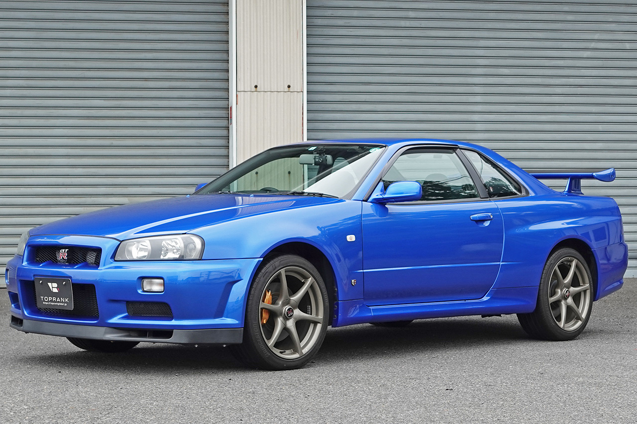 2002 Nissan SKYLINE GT-R Skyline GT-R,BNR34 R34 GTR, ONE OWNER, TV2 BAYSIDE BLUE, LOW MILEAGE