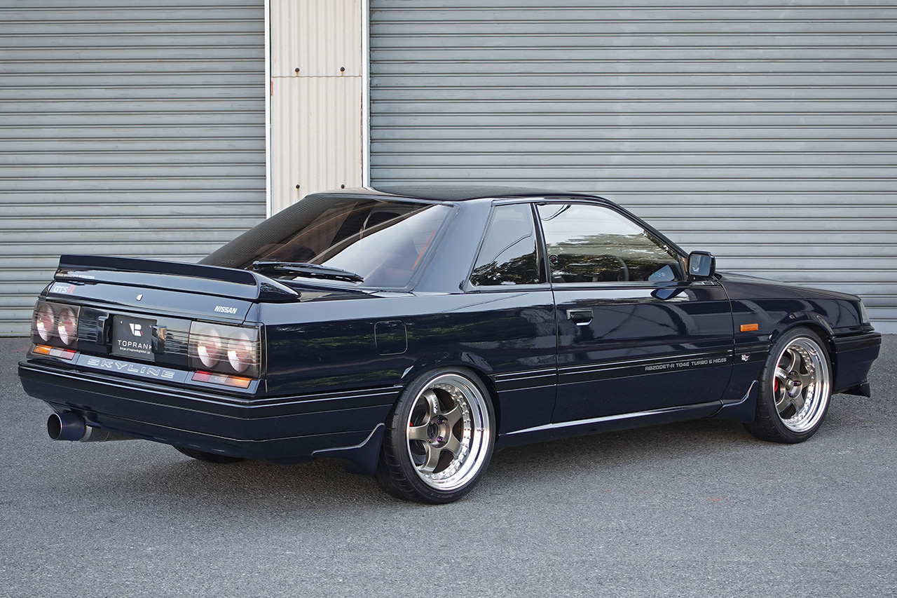 1987 Nissan SKYLINE COUPE HR31 GTS-R, Work Meister S1 Wheels, Bilstein Height Adjustable Coilovers