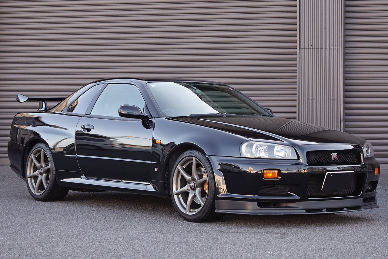 2000 Nissan SKYLINE GT-R BNR34 R34 SKYLINE GT-R V-Spec, GV1 Black Pearl, NISMO G-Attack S-Tune Suspension Set