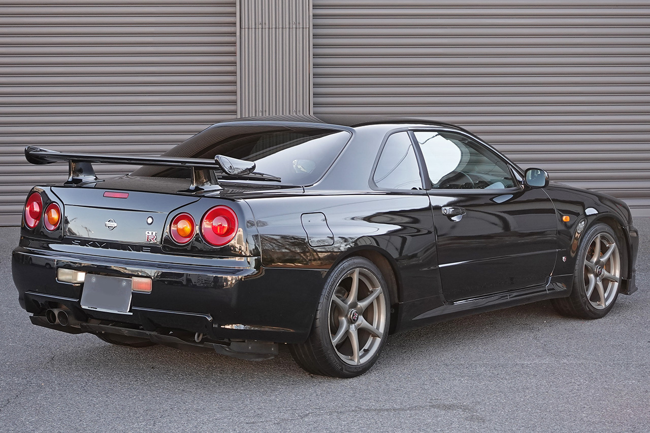 2000 Nissan SKYLINE GT-R BNR34 R34 SKYLINE GT-R V-Spec, GV1 Black Pearl, NISMO G-Attack S-Tune Suspension Set