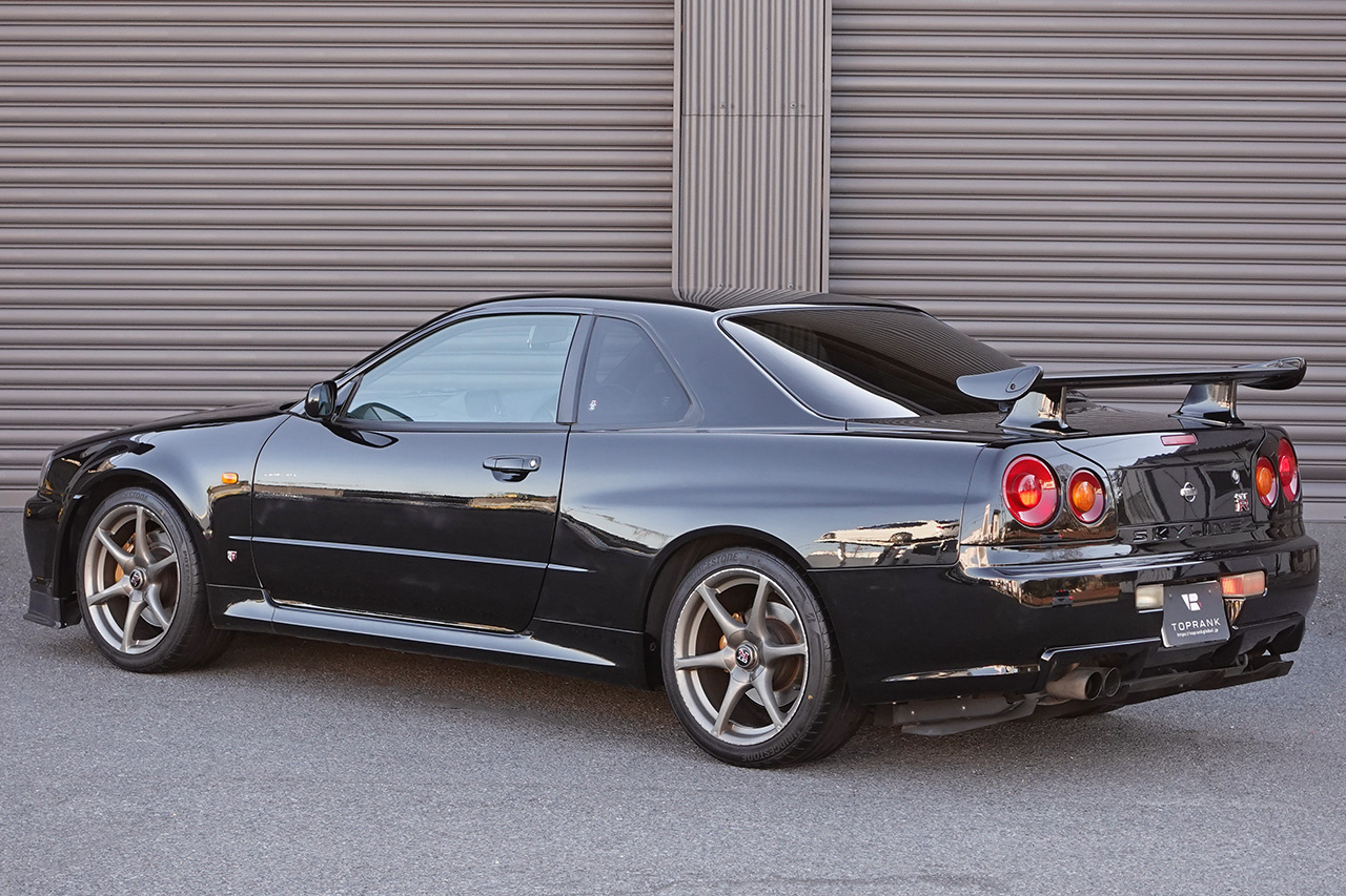 2000 Nissan SKYLINE GT-R BNR34 R34 SKYLINE GT-R V-Spec, GV1 Black Pearl, NISMO G-Attack S-Tune Suspension Set