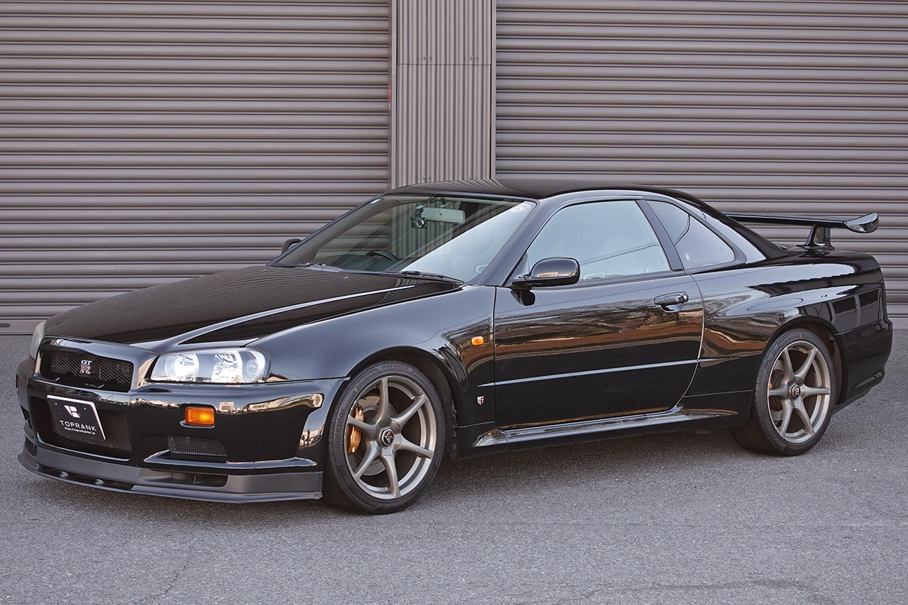 2000 Nissan SKYLINE GT-R BNR34 R34 SKYLINE GT-R V-Spec, GV1 Black Pearl, NISMO G-Attack S-Tune Suspension Set