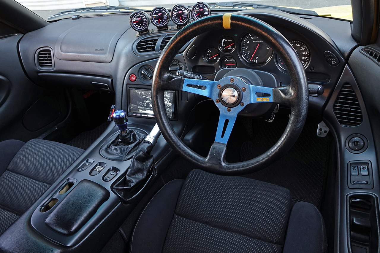 2000 Mazda RX-7 FD3S RX-7 Type RB S-Package, RE Amemiya Widebody Kit, BBS RI-A 18 inch Wheels