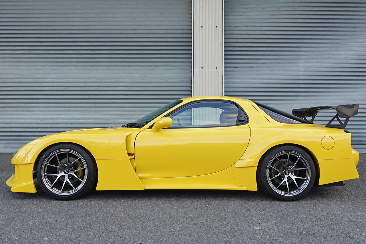 2000 Mazda RX-7 FD3S RX-7 Type RB S-Package, RE Amemiya Widebody Kit, BBS RI-A 18 inch Wheels