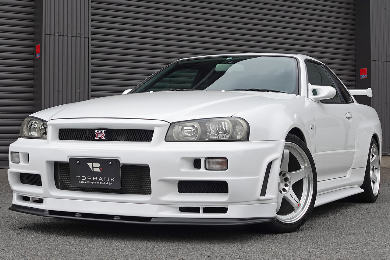 1999 Nissan SKYLINE GT-R BNR34 R34 GT-R V-SPEC, NISMO LMGT4 Wheels
