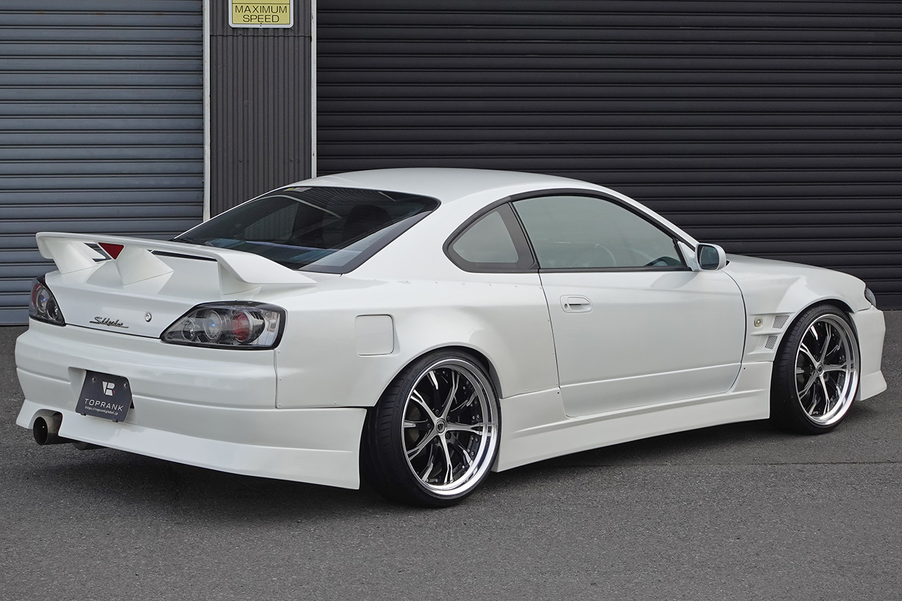 1999 Nissan SILVIA S15 SPEC R, WIDE BODY KIT, TEIN Height Adjustable Coilovers