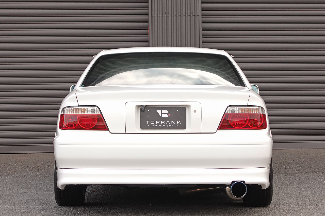 1997 Toyota CHASER JZX100 Chaser Tourer V, Toyota OEM Optional Aero, TRUST Intercooler, RAYS Gramlights 17 Inch Wheels