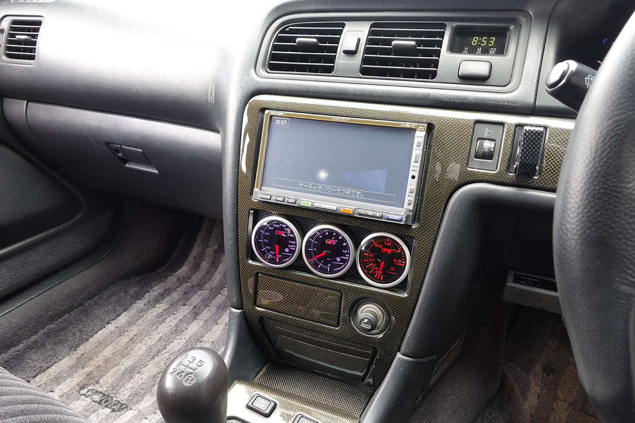 1997 Toyota CHASER JZX100 Chaser Tourer V, Toyota OEM Optional Aero, TRUST Intercooler, RAYS Gramlights 17 Inch Wheels