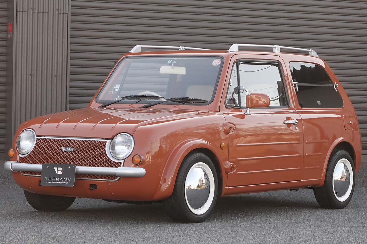 1990 Nissan PAO PK10 PAO, Aftermarket 14 inch Steel Wheels