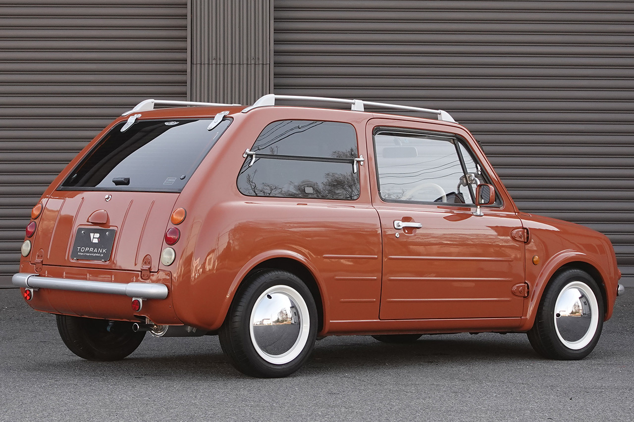 1990 Nissan PAO PK10 PAO, Aftermarket 14 inch Steel Wheels