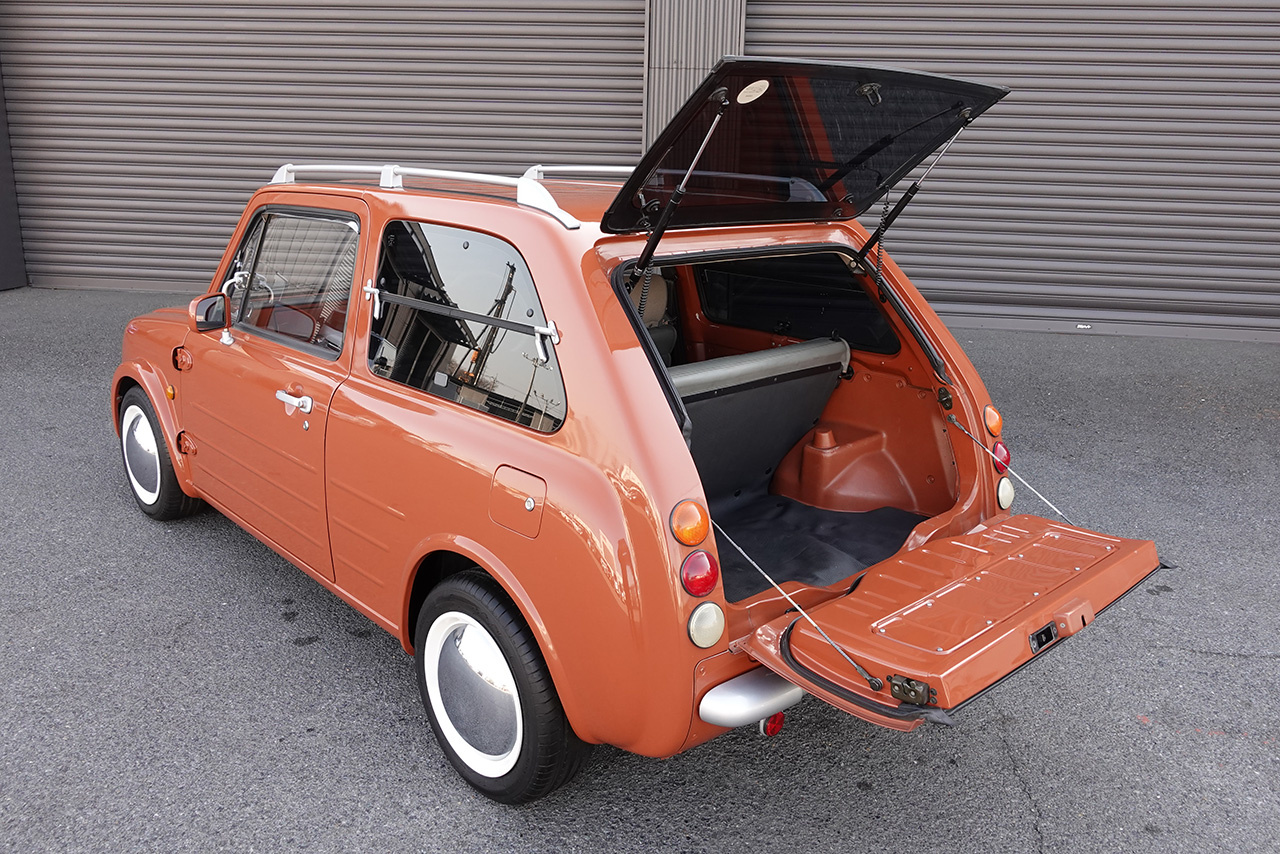 1990 Nissan PAO PK10 PAO, Aftermarket 14 inch Steel Wheels