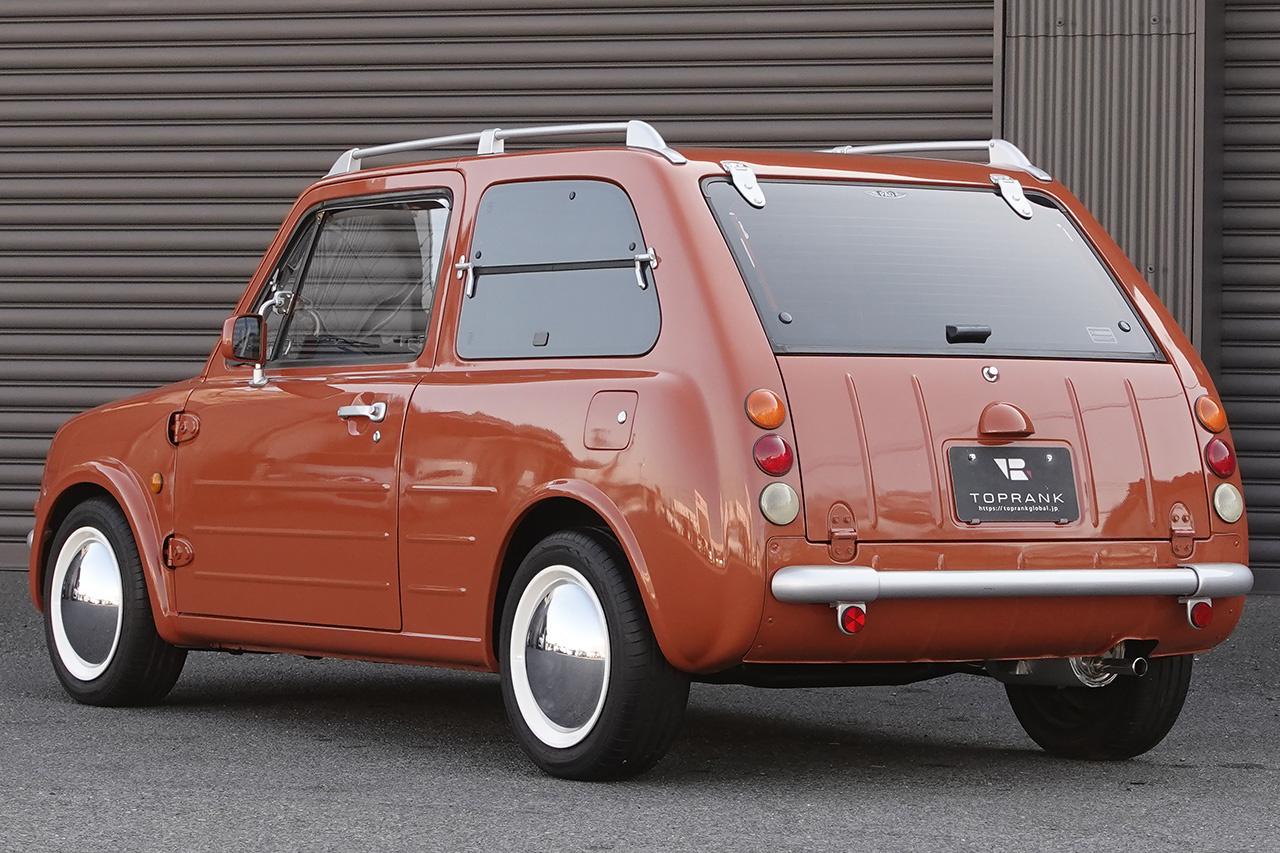 1990 Nissan PAO PK10 PAO, Aftermarket 14 inch Steel Wheels