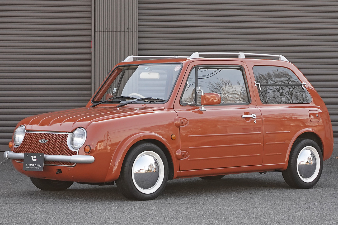 1990 Nissan PAO PK10 PAO, Aftermarket 14 inch Steel Wheels