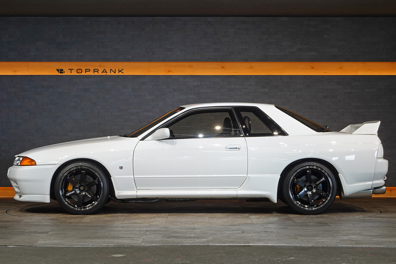 1994 Nissan SKYLINE GT-R BNR32 R32 Skyline GT-R, RAYS Volk Racing TE37 Wheels, Mine's Muffler, Recaro Sport-JC Seats