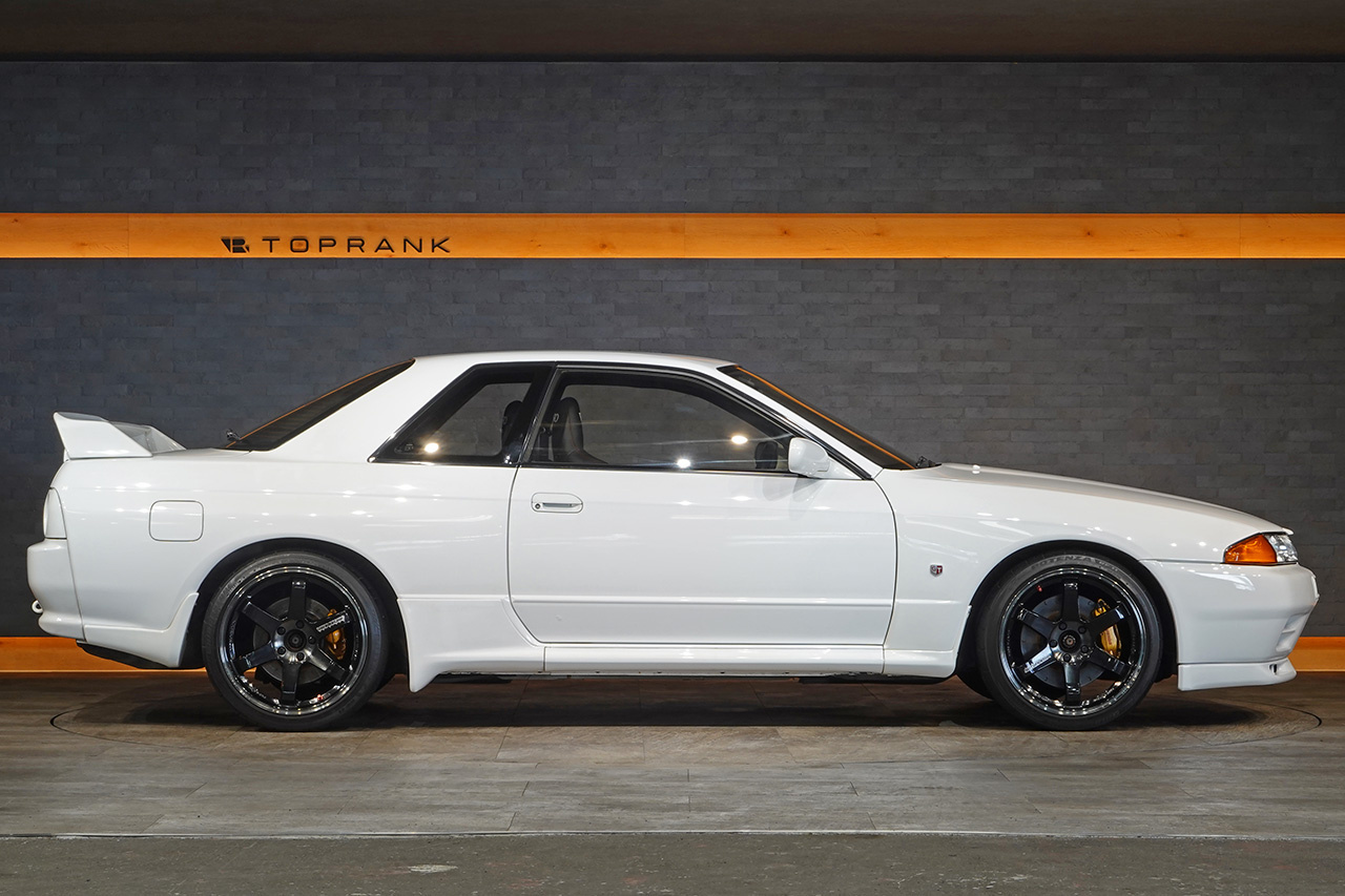 1994 Nissan SKYLINE GT-R BNR32 R32 Skyline GT-R, RAYS Volk Racing TE37 Wheels, Mine's Muffler, Recaro Sport-JC Seats