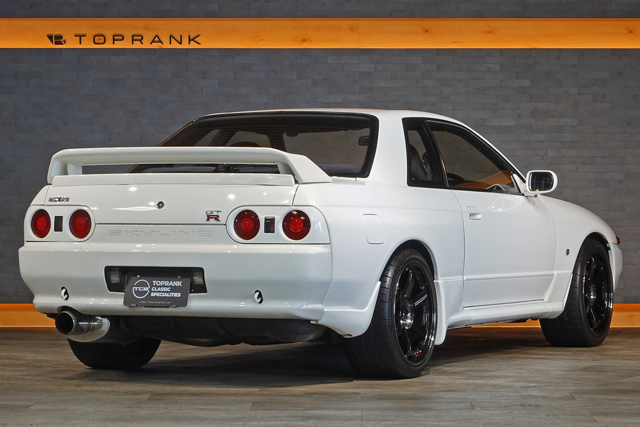 1994 Nissan SKYLINE GT-R BNR32 R32 Skyline GT-R, RAYS Volk Racing TE37 Wheels, Mine's Muffler, Recaro Sport-JC Seats