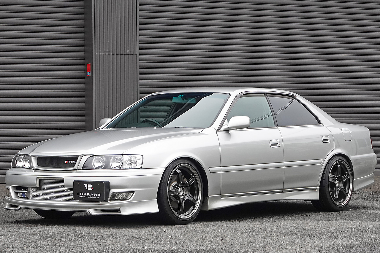 2001 Toyota CHASER JZX100 Chaser Tourer V, Fujitsubo Muffler, HKS Intercooler, Endless Height Adjustable Coilovers