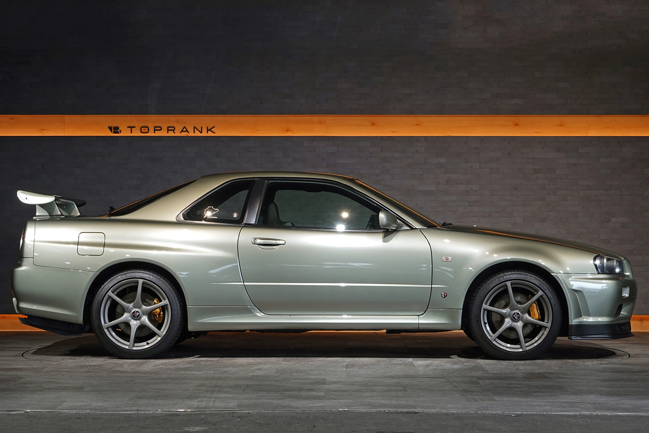 2002 Nissan SKYLINE GT-R BNR34 R34 Skyline GT-R, M-Spec Nür, Factory Millenium Jade -JW0-