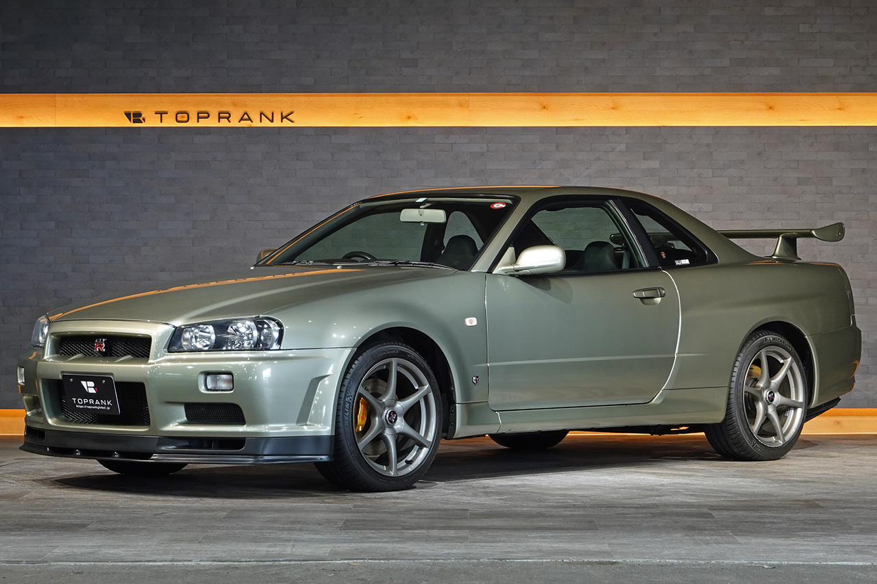 2002 Nissan SKYLINE GT-R BNR34 R34 Skyline GT-R, M-Spec Nür, Factory Millenium Jade -JW0-