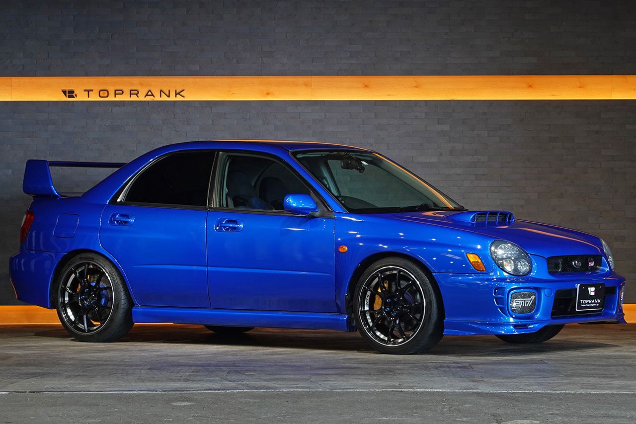 2001 Subaru IMPREZA STI GDB Bug Eye Impreza WRX STi  Version: A, SSR 18 Inch Alloy Wheels