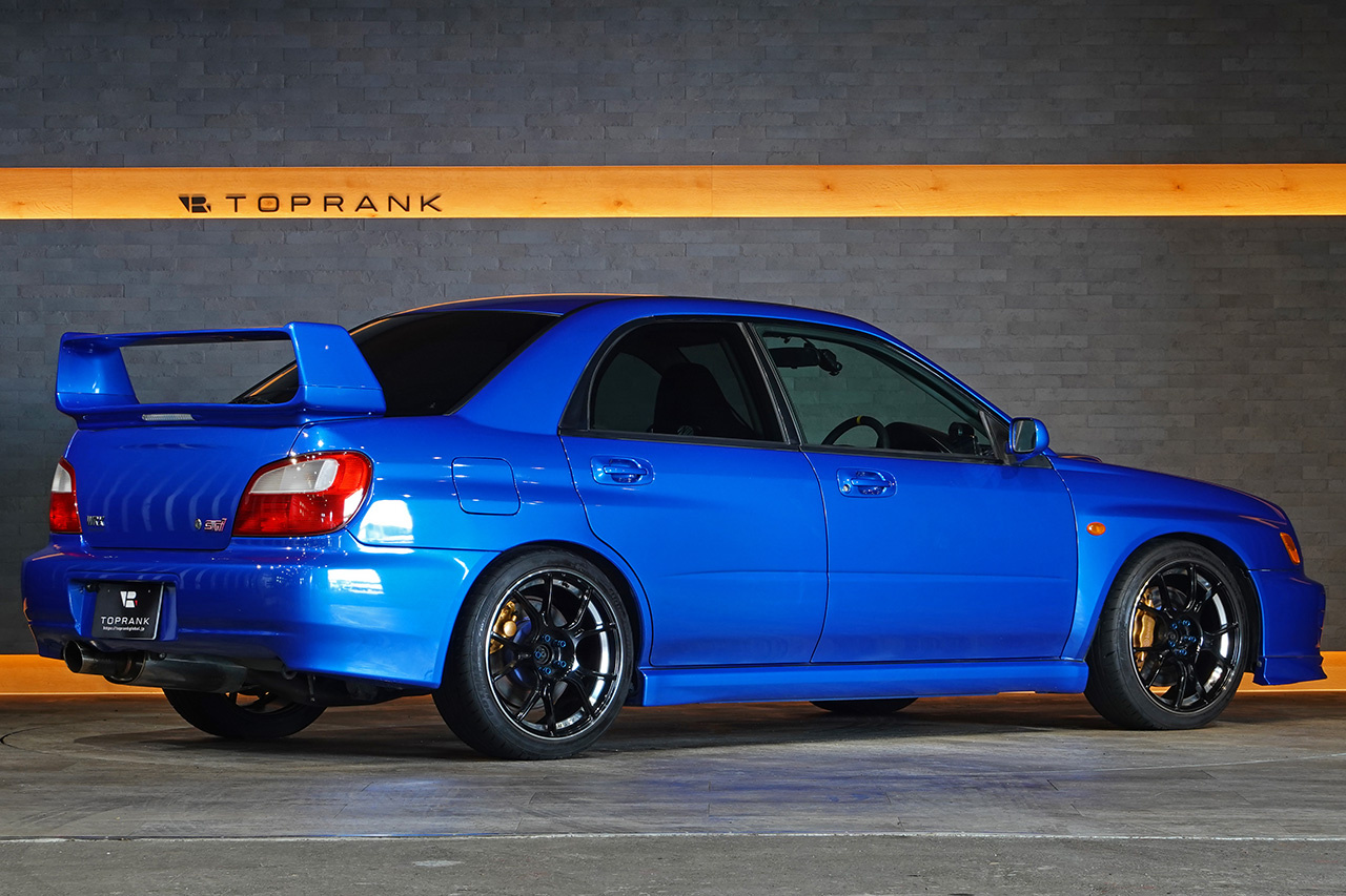 2001 Subaru IMPREZA STI GDB Bug Eye Impreza WRX STi  Version: A, SSR 18 Inch Alloy Wheels