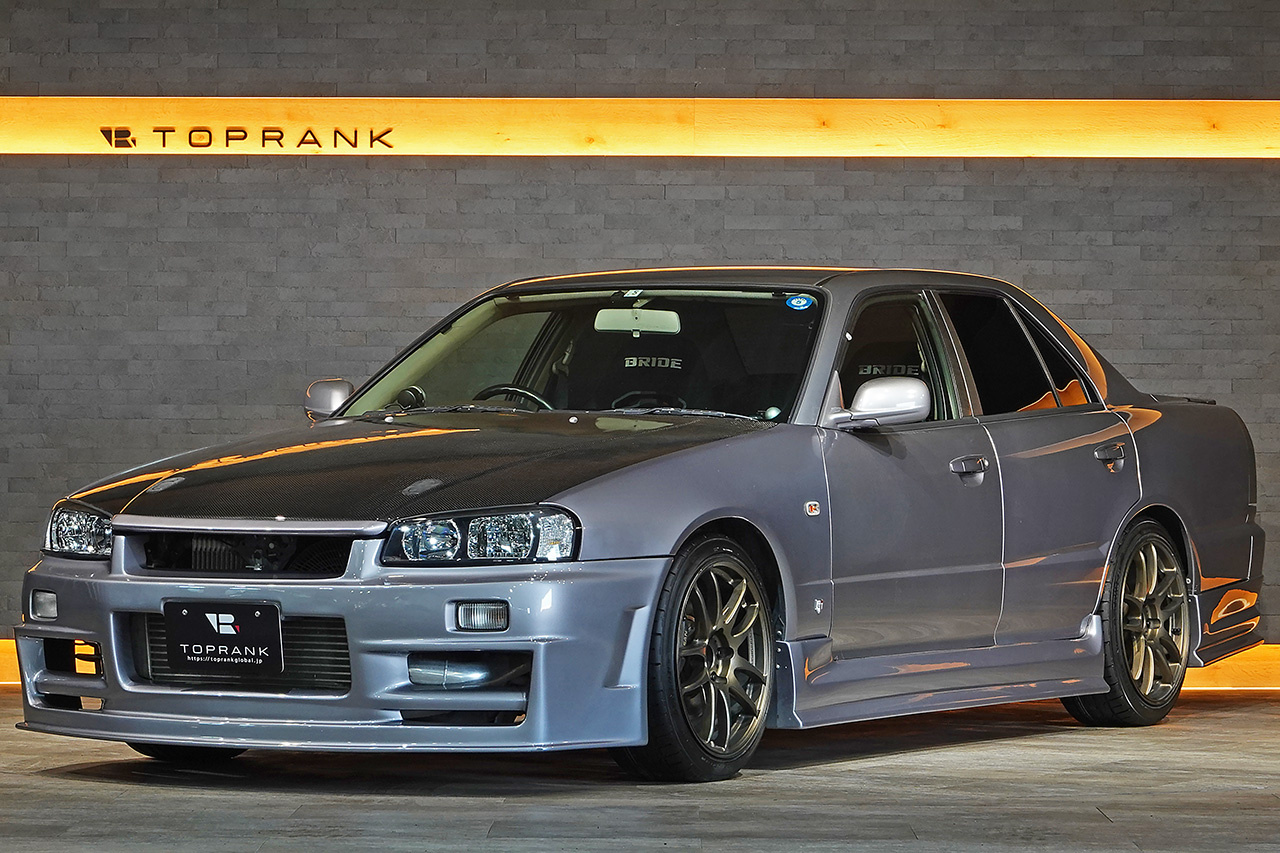 1998 Nissan SKYLINE ER34 R34 Skyline 25 GT Turbo Sedan, BLITZ Intercooler, BLITZ Radiator